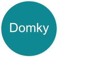 Nové logo Domky s duší (Tyrkysová + bílá)